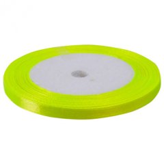 Лента для декора и упаковки Атласная Жёлтый Неон №58 6 мм , 59 ₽ Лента для декора и упаковки Атласная Жёлтый Неон №58 6 мм