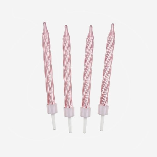 Свечи декоративные "Розовые завитки" Перламутровые 6 см 12 шт 620201, 170 ₽ Свечи декоративные "Розовые завитки" Перламутровые 6 см 12 шт 620201