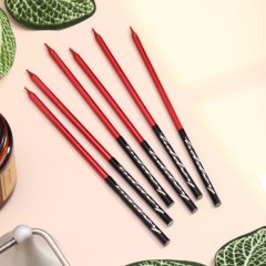 Свечи декоративные Красный с чёрным 14,5 см 6 шт 5122208, 190 ₽ Свечи декоративные Красный с чёрным 14,5 см 6 шт 5122208