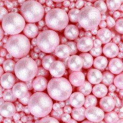 Посыпка кондитерская из дутого риса жемчуг блестящий "Нежно-розовый микс" 1,5 кг 805, 1 ₽ Посыпка кондитерская из дутого риса жемчуг блестящий "Нежно-розовый микс" 1,5 кг 805