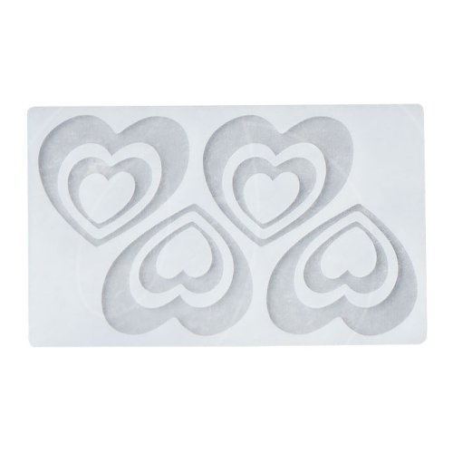 Молд силиконовый "Сердца двойные" 19,2х11,2 см СФ-122, 5553889, 359 ₽ Молд силиконовый "Сердца двойные" 19,2х11,2 см СФ-122, 5553889