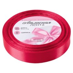 Лента для декора и упаковки Атласная Малиновая 2 см 9791431, 349 ₽ Лента для декора и упаковки Атласная Малиновая 2 см 9791431
