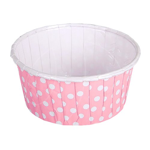 Капсула бумажная с подворотом Светло-розовая в горошек (с ламинацией) D50 H40 10 шт ForG MUFFIN PRO Pp/W 50*40 C, б-27, 69 ₽ Капсула бумажная с подворотом Светло-розовая в горошек (с ламинацией) D50 H40 10 шт ForG MUFFIN PRO Pp/W 50*40 C, б-27