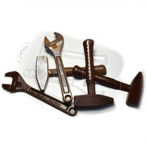 Форма пластиковая "Молоток и разводной ключ" 5122171, 229 ₽ Форма пластиковая "Молоток и разводной ключ" 5122171