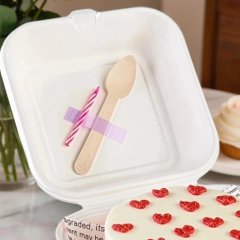 Ложка деревянная одноразовая 110 мм 10 шт ЛД110В55, ЛД110Э, WDS110, 65 ₽ Ложка деревянная одноразовая 110 мм 10 шт ЛД110В55, ЛД110Э, WDS110