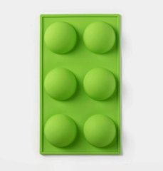 Форма силиконовая "Полусферы" 6,5 см 6 шт 1687530, 299 ₽ Форма силиконовая "Полусферы" 6,5 см 6 шт 1687530