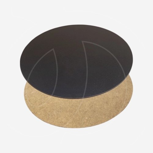 Подложка под торт ЛХДФ Чёрная 3 мм 24 см ТСКЛ20, 65 ₽ Подложка под торт ЛХДФ Чёрная 3 мм 24 см ТСКЛ20