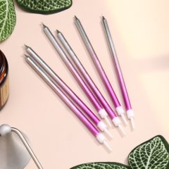 Свечи декоративные Розовый градиент 6 шт 5060040, 229 ₽ Свечи декоративные Розовый градиент 6 шт 5060040