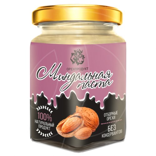 Паста миндальная ОРЕХПРОДУКТ 200 г , 490 ₽ Паста миндальная ОРЕХПРОДУКТ 200 г