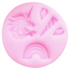 Молд силиконовый "Радужный единорог" 4150096, 99 ₽ Молд силиконовый "Радужный единорог" 4150096