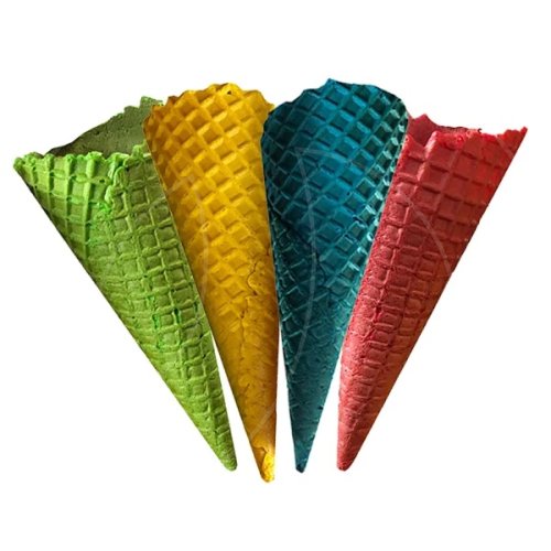 Вафельные рожки Цветные 5 шт 88179, 79 ₽ Вафельные рожки Цветные 5 шт 88179