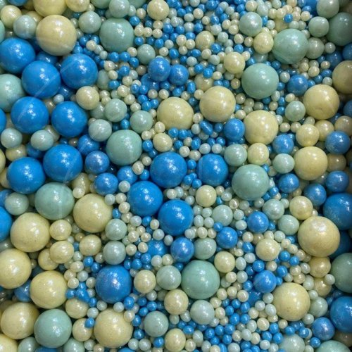 Посыпка кондитерская из дутого риса жемчуг "Жёлто-зелёно-бирюзовый микс" 50 г 240, 79 ₽ Посыпка кондитерская из дутого риса жемчуг "Жёлто-зелёно-бирюзовый микс" 50 г 240