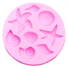 Молд силиконовый "Морские жители" 3624592, 219 ₽ Молд силиконовый "Морские жители" 3624592