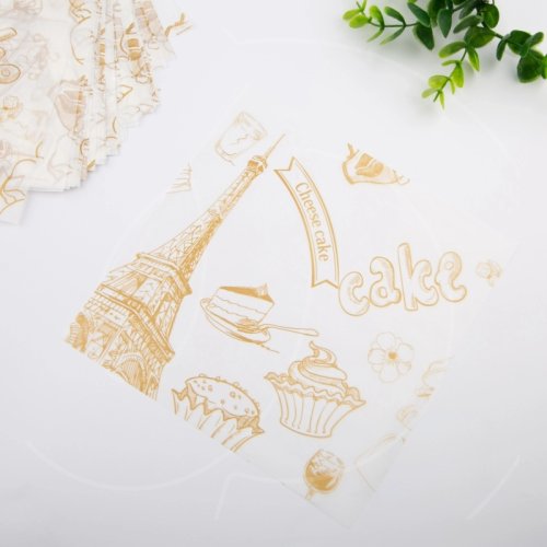 Бумага для бенто-торта "Париж" 18х18 см 1 шт ББ-4, 3 ₽ Бумага для бенто-торта "Париж" 18х18 см 1 шт ББ-4