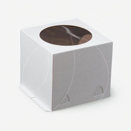 Коробка для торта с окном белая 24х24х22 см ForG STANDARD I W W 240*240*220 S, 159 ₽ Коробка для торта с окном белая 24х24х22 см ForG STANDARD I W W 240*240*220 S