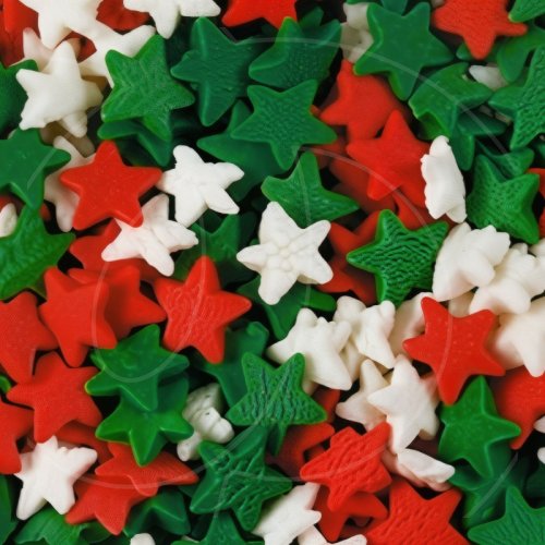 Посыпка кондитерская звёздочки "Красно-бело-зелёные" 50 г tp15772, 79 ₽ Посыпка кондитерская звёздочки "Красно-бело-зелёные" 50 г tp15772