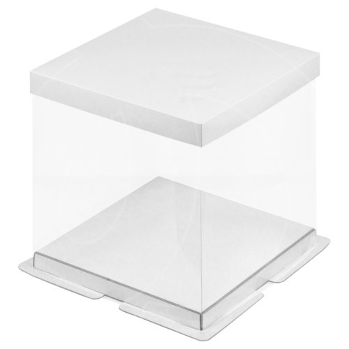 Коробка для торта белая 26х26х28 см 022040, 339 ₽ Коробка для торта белая 26х26х28 см 022040