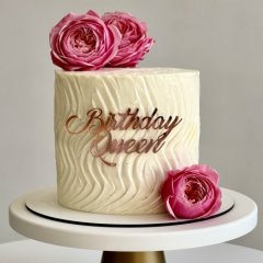 Топпер декоративный акриловый "Birthday Queen" Розовый 11х5,5см , 299 ₽ Топпер декоративный акриловый "Birthday Queen" Розовый 11х5,5см