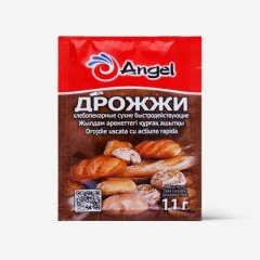 Дрожжи сухие инстантные ANGEL 11 г , 35 ₽ Дрожжи сухие инстантные ANGEL 11 г