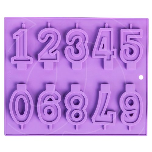 Форма силиконовая "Цифры-свечи" 811919, 359 ₽ Форма силиконовая "Цифры-свечи" 811919