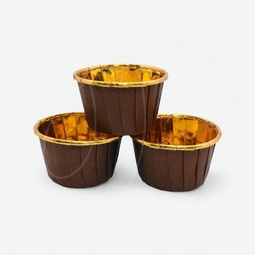 Капсула бумажная с подворотом Золото/Коричневый D50 H40 10 шт Past FB 50*40 (Brown/Gold), 119 ₽ Капсула бумажная с подворотом Золото/Коричневый D50 H40 10 шт Past FB 50*40 (Brown/Gold)