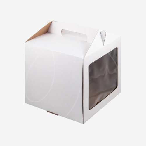 Коробка для торта с окном белая 26х26х28 см 020230, 179 ₽ Коробка для торта с окном белая 26х26х28 см 020230