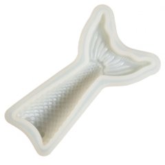 Молд силиконовый "Хвост русалки" 9,5х5,5 см 4716654, 169 ₽ Молд силиконовый "Хвост русалки" 9,5х5,5 см 4716654