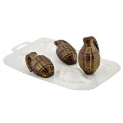 Форма пластиковая "Граната" 4 шт , 290 ₽ Форма пластиковая "Граната" 4 шт