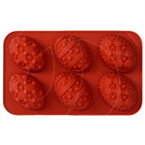 Форма силиконовая "Яйца резные Пасхальные" 6 шт 2854668, 290 ₽ Форма силиконовая "Яйца резные Пасхальные" 6 шт 2854668