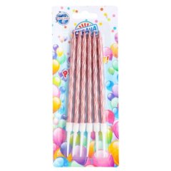 Свечи декоративные Розовые 14 см 6 шт 7597563, 190 ₽ Свечи декоративные Розовые 14 см 6 шт 7597563