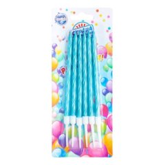 Свечи декоративные Небесно-голубые 14 см 6 шт 7597564, 190 ₽ Свечи декоративные Небесно-голубые 14 см 6 шт 7597564