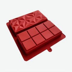Форма силиконовая "Плитка для дубайского шоколада 2 в 1" сф-225, 320 ₽ Форма силиконовая "Плитка для дубайского шоколада 2 в 1" сф-225