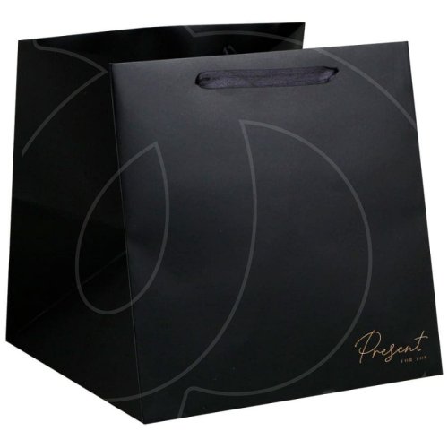 Пакет для торта "Present" Чёрный 30х30х30 см 4783305, 290 ₽ Пакет для торта "Present" Чёрный 30х30х30 см 4783305