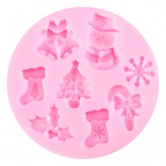 Молд силиконовый "Новогодние штучки" 3628334, 149 ₽ Молд силиконовый "Новогодние штучки" 3628334