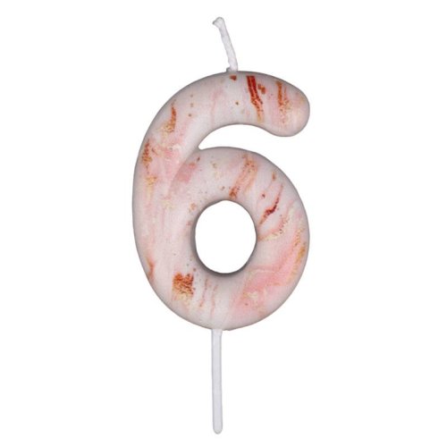 Свеча декоративная Цифра "6" Мрамор 7695898, 6990835, 119 ₽ Свеча декоративная Цифра "6" Мрамор 7695898, 6990835