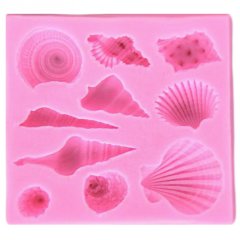 Молд силиконовый "Ракушки" 1057096, 290 ₽ Молд силиконовый "Ракушки" 1057096