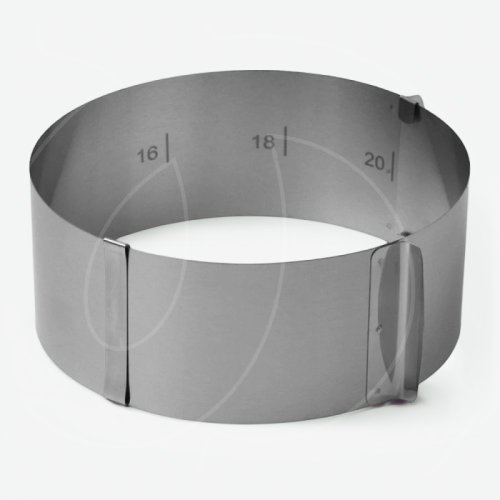 Форма металлическая для выпечки раздвижная Круг H8 D16-20 см 1205017, 499 ₽ Форма металлическая для выпечки раздвижная Круг H8 D16-20 см 1205017