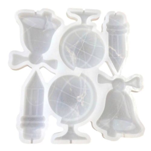 Форма силиконовая для леденцов "Школьный набор" 6 шт сф-218, 290 ₽ Форма силиконовая для леденцов "Школьный набор" 6 шт сф-218