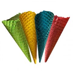 Вафельные рожки Цветные 5 шт 88179, 79 ₽ Вафельные рожки Цветные 5 шт 88179