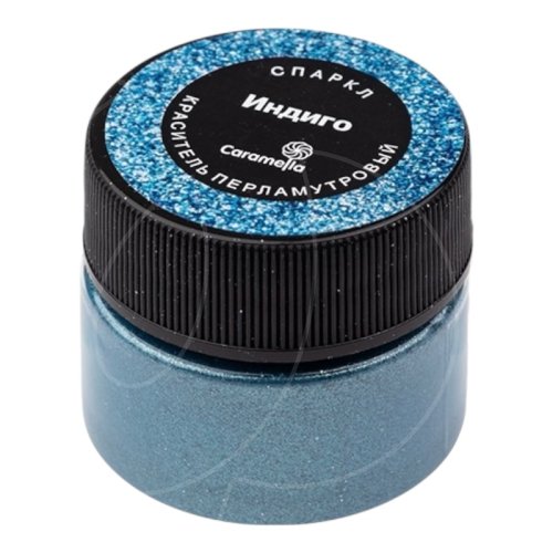 Краситель пищевой сухой блестящий Caramella "Индиго" 5 г 259050