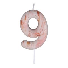 Свеча декоративная Цифра "9" Мрамор 7695901, 6990838, 119 ₽ Свеча декоративная Цифра "9" Мрамор 7695901, 6990838