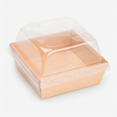 Коробка для бенто-торта и моти крафт 15х15х9,5 см дно 13,5х13,5 см OSQ SmartPack 800 box + Lid SmartPack 800 domе, 35 ₽ Коробка для бенто-торта и моти крафт 15х15х9,5 см дно 13,5х13,5 см OSQ SmartPack 800 box + Lid SmartPack 800 domе