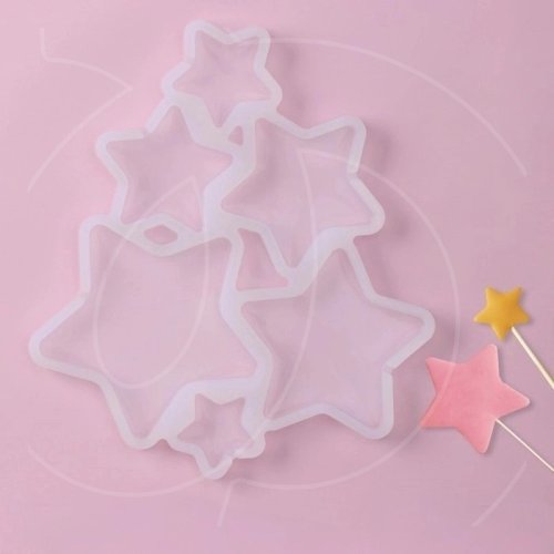 Форма силиконовая для леденцов "Звездопад" 7059223							, 290 ₽ Форма силиконовая для леденцов "Звездопад" 7059223