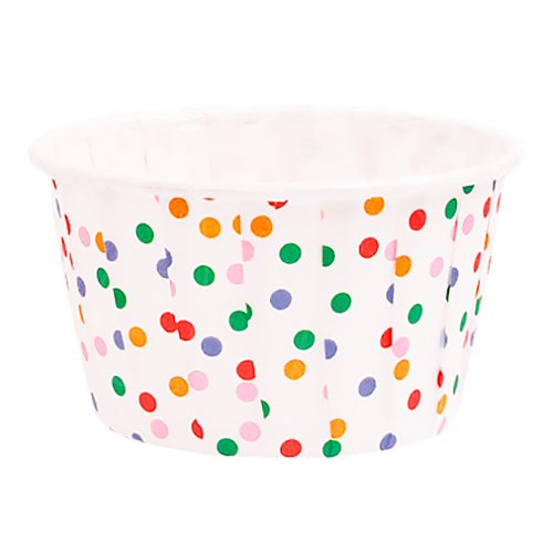 Капсула бумажная с подворотом "Конфетти" D50 H40 1 шт Б-14, 7 ₽ Капсула бумажная с подворотом "Конфетти" D50 H40 1 шт Б-14