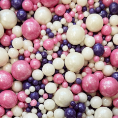 Посыпка кондитерская из дутого риса жемчуг "Серебряно-сиренево-розовый микс" 50 г 112, 79 ₽ Посыпка кондитерская из дутого риса жемчуг "Серебряно-сиренево-розовый микс" 50 г 112