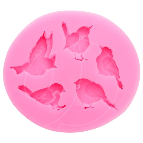 Молд силиконовый "Птички" 6х5,5х1 см 3628342, 219 ₽ Молд силиконовый "Птички" 6х5,5х1 см 3628342