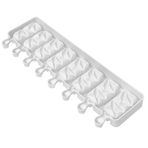 Силиконовая форма для мусса Эскимо грани 8 шт СФ-140, 599 ₽ Силиконовая форма для мусса Эскимо грани 8 шт СФ-140