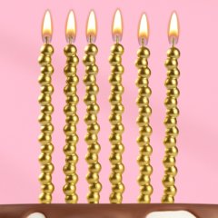 Свечи декоративные "Жемчужины золото" 6 шт 10747865, 199 ₽ Свечи декоративные "Жемчужины золото" 6 шт 10747865