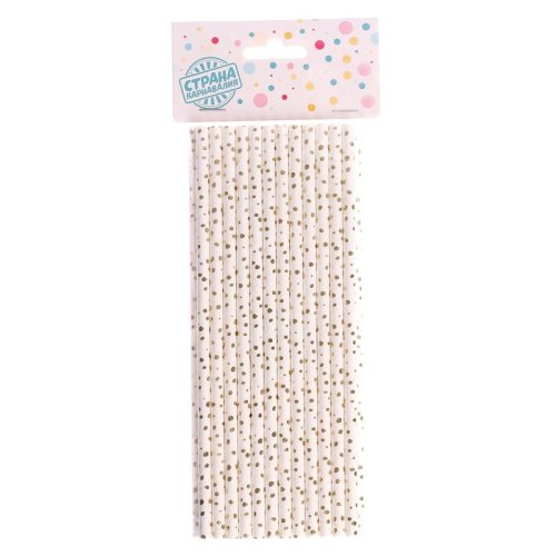 Бумажные трубочки "Конфетти" 25 шт 4657106, 159 ₽ Бумажные трубочки "Конфетти" 25 шт 4657106