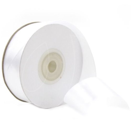 Лента для декора и упаковки Атласная Белая 2,5 см 1-25, 149 ₽ Лента для декора и упаковки Атласная Белая 2,5 см 1-25